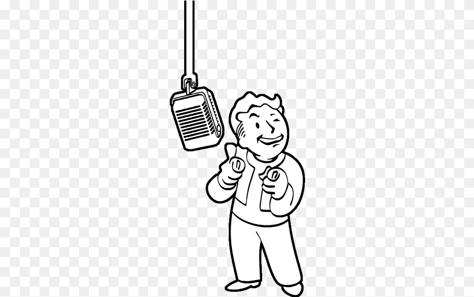 Radio New Vegas, Electrical Device, Microphone, Baby, Person Free Png Download