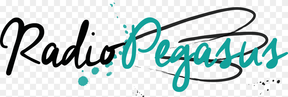 Radio Pegasus Logo, Handwriting, Text, Calligraphy Free Transparent Png