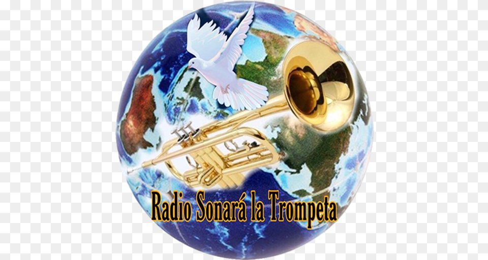 Radio Sonara La Trompeta U2013 Apps Earth Cube, Animal, Bird, Musical Instrument, Brass Section Free Png