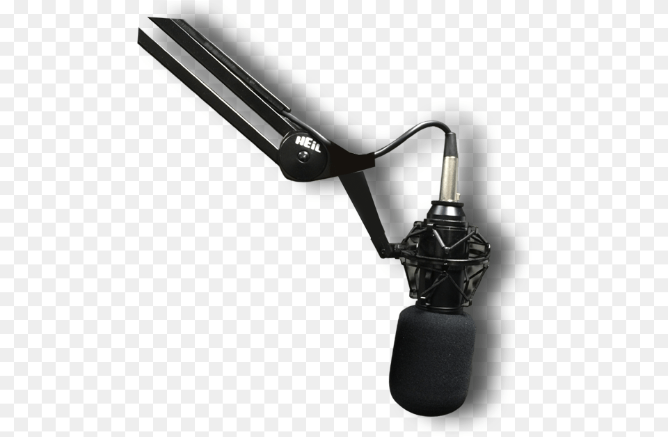 Radio Station Microphone Rifle, Electrical Device, Smoke Pipe Free Png