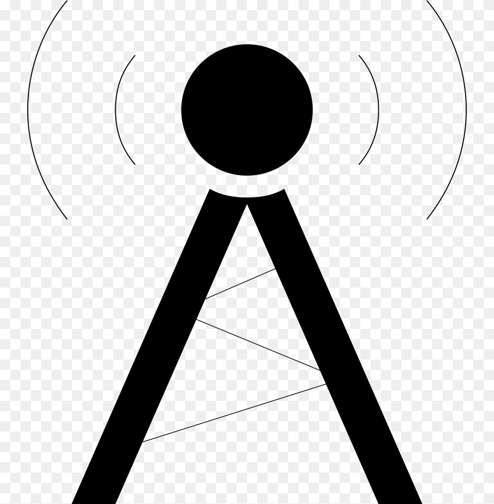 Radio Tower Circle, Lighting Png Image