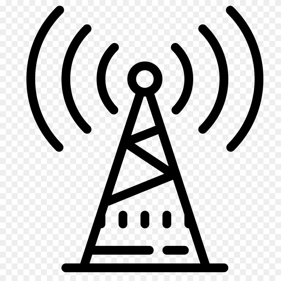 Radio Tower Icon Radio Tower Icon Download, Gray Png
