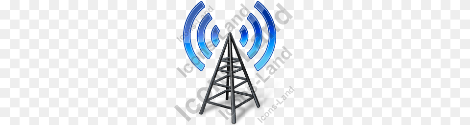 Radio Transmitter Antenna Tower Icon Pngico Icons, Machine, Spoke Free Transparent Png