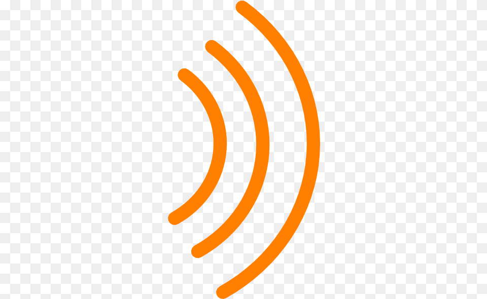 Radio Wave Icon Icons Library Radio Wave Icon Orange, Cutlery, Fork, Nature, Astronomy Free Transparent Png