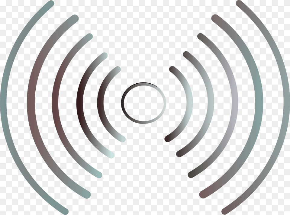 Radio Waves Clipart, Spiral, Coil Free Png