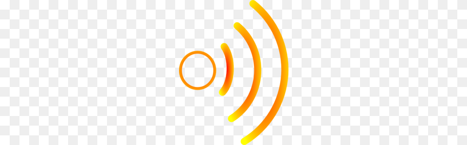Radio Waves Yellow Clip Art, Spiral, Coil Free Png
