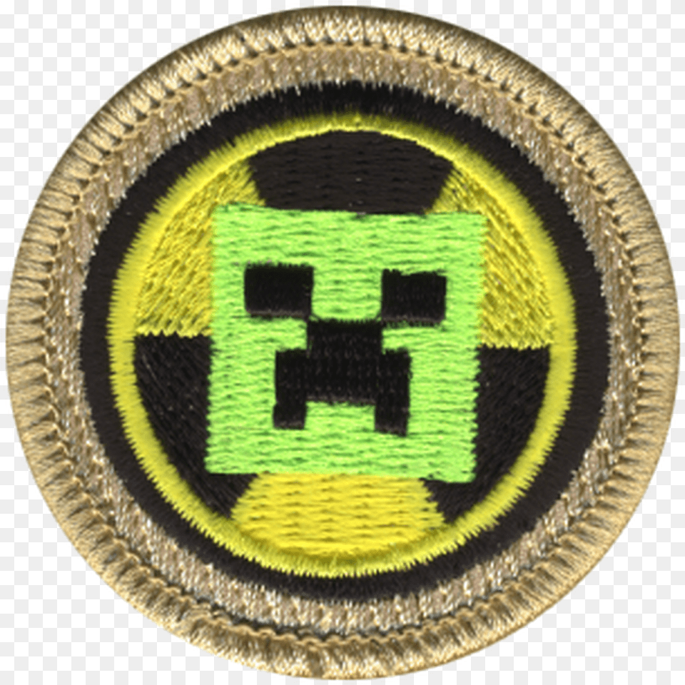 Radioactive Cube Monster Patrol Patch Emblem, Badge, Logo, Symbol Free Png