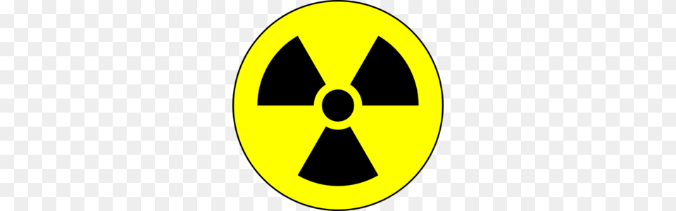 Radioactive Danger Symbol Clip Art, Nuclear, Sign, Disk Free Png Download