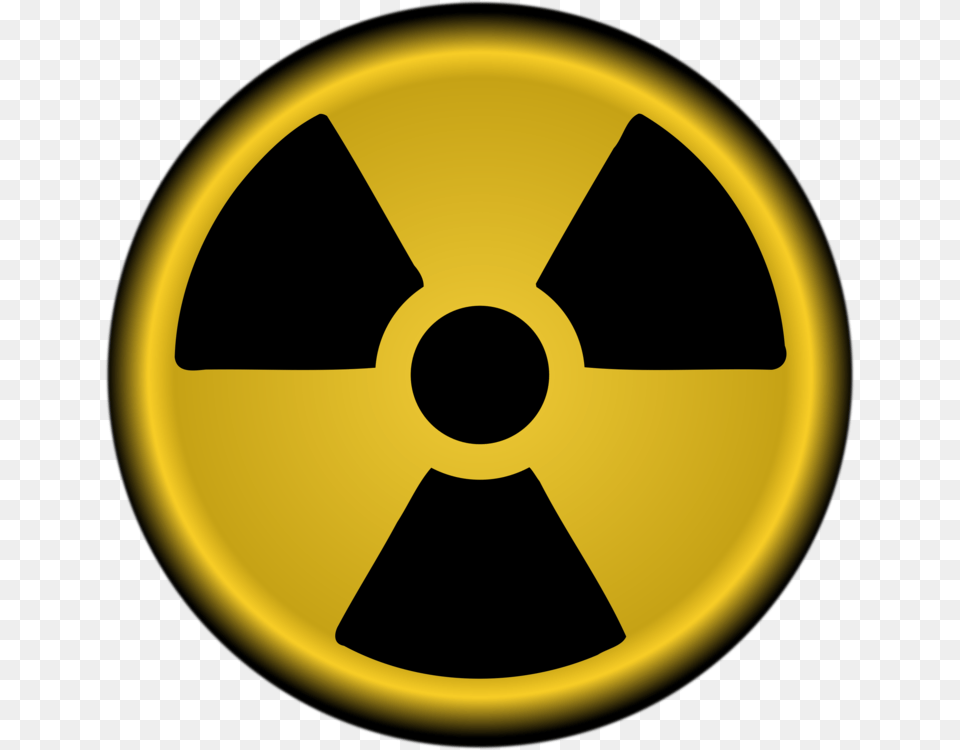 Radioactive Decay Radiation Hazard Symbol Biological Hazard, Nuclear, Disk, Sign Free Png Download