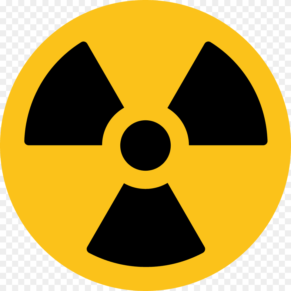 Radioactive Emoji Clipart, Nuclear, Symbol, Disk, Sign Free Transparent Png