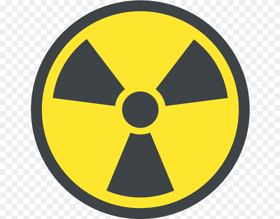 Radioactive Emoji Clipart Radiation Icon, Nuclear, Road Sign, Sign, Symbol Free Png