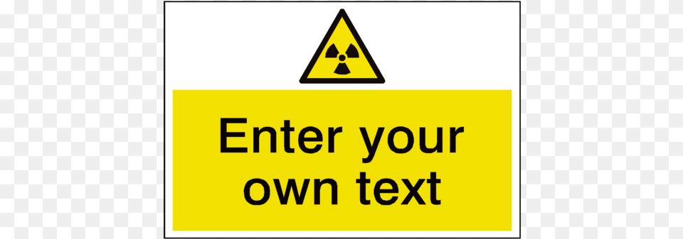 Radioactive Material Custom Safety Sticker Construction Site Hazard Signs, Sign, Symbol, Triangle Png