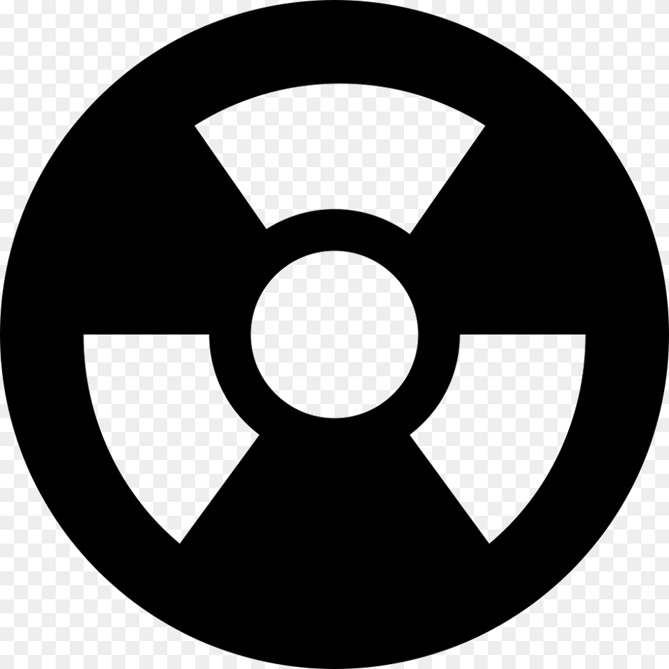 Radioactive Sign Dangerous Icons, Disk Png