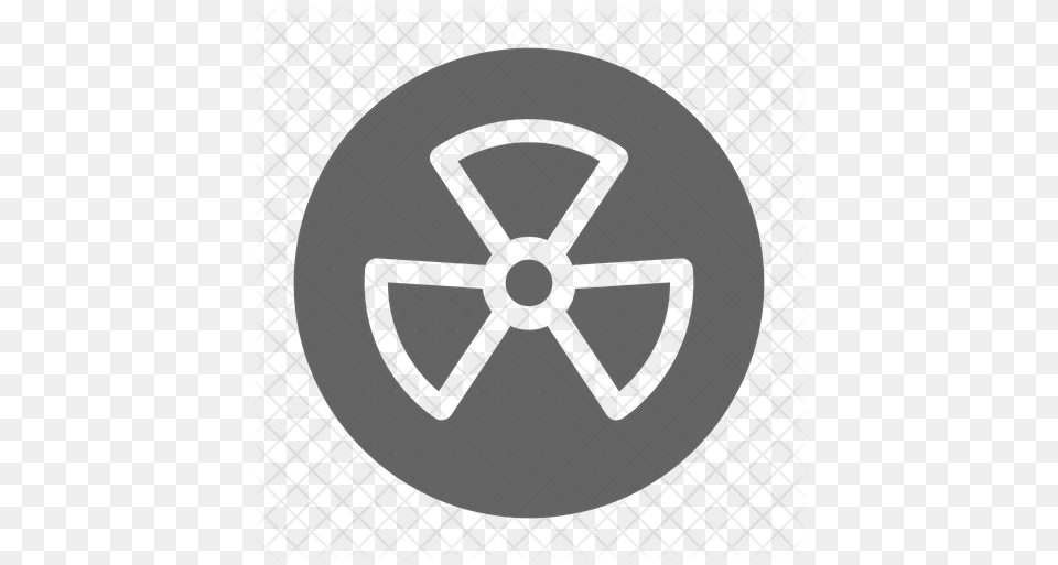 Radioactive Sign Icon Emblem, Symbol, Recycling Symbol Free Transparent Png