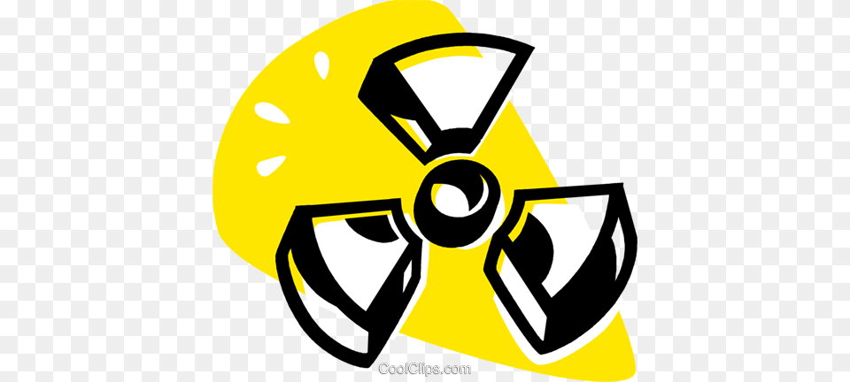 Radioactive Sign Royalty Vector Clip Art Illustration, Helmet, Nuclear, Recycling Symbol, Symbol Png Image