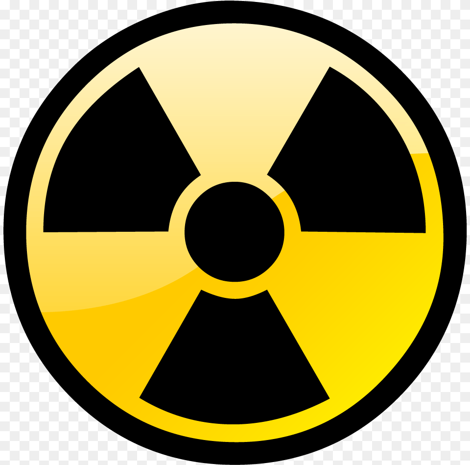Radioactive Symbol, Nuclear, Disk Png Image