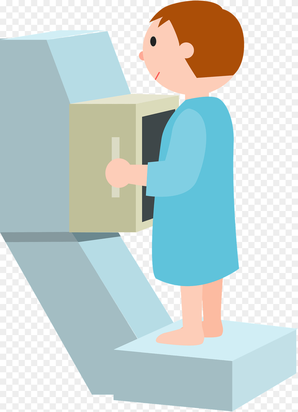 Radiography X Ray Clipart, Box, Person, Cardboard, Carton Free Png Download