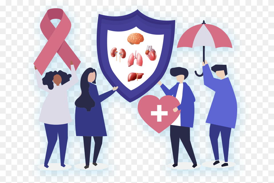 Radiologydna Insurance Illustration, Adult, Female, Male, Man Png Image