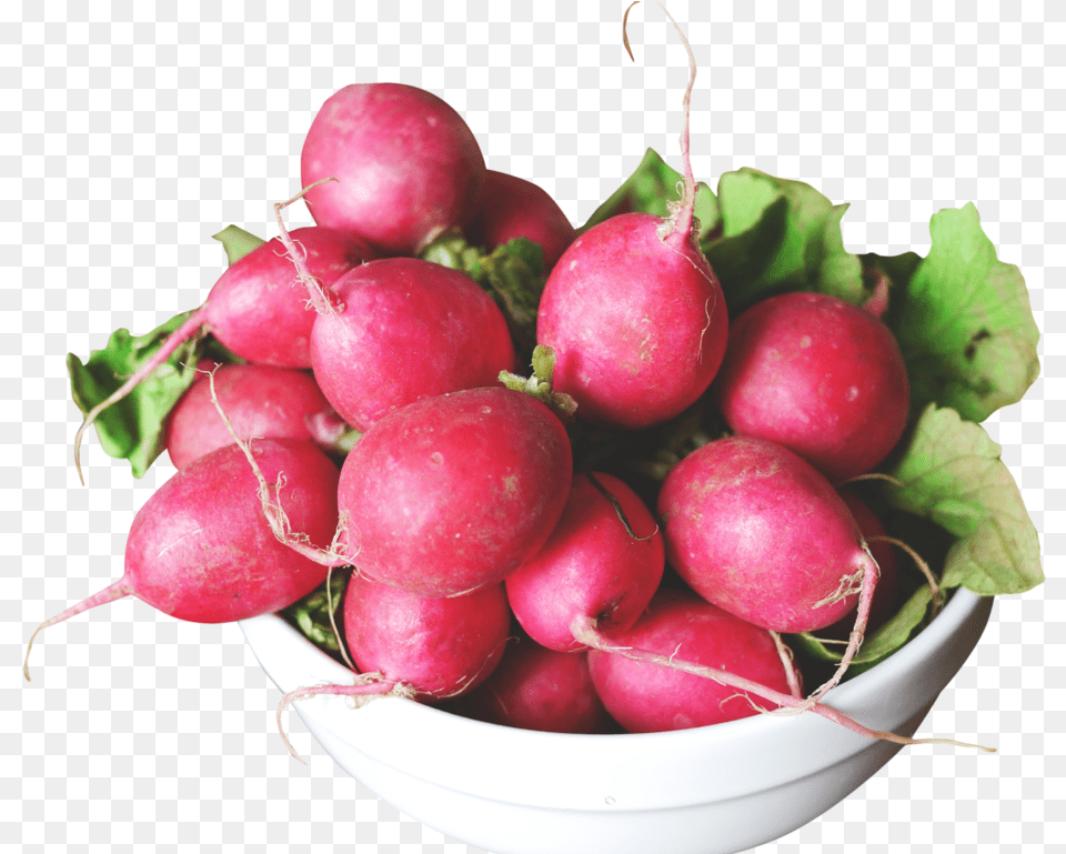 Radish, Food, Produce, Plant, Vegetable Free Png Download