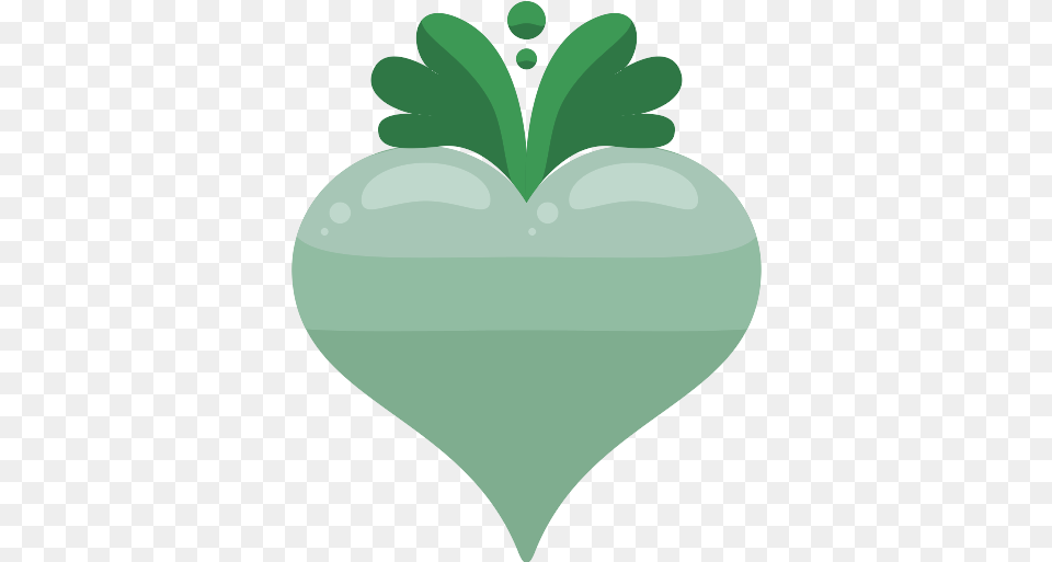 Radish Icon Illustration, Green, Jar, Leaf, Plant Free Transparent Png