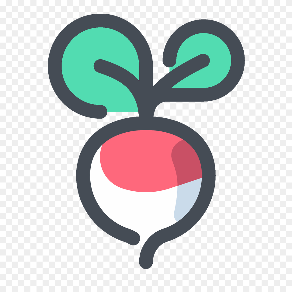 Radish Vegetable Icon, Food, Plant, Produce Png Image