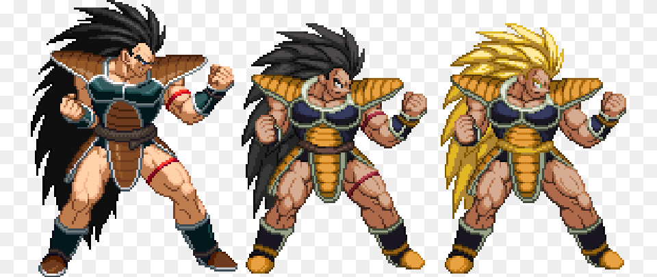 Raditz Z2 Conversion Raditz Z2 Sprite, Book, Comics, Publication, Baby Png