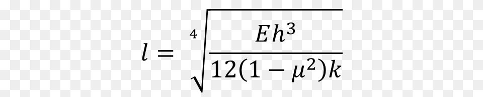 Radius Of Relative Stiffness English, Gray Free Png