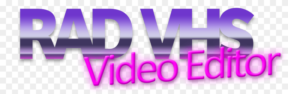 Radpony The Highest Quality Retro Vhs Vibes For All Your Photo, Purple, Logo, Light Png Image