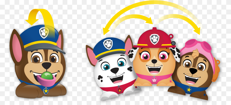 Radz Candy Dispenser Paw Patrol, Face, Head, Person, Baby Png