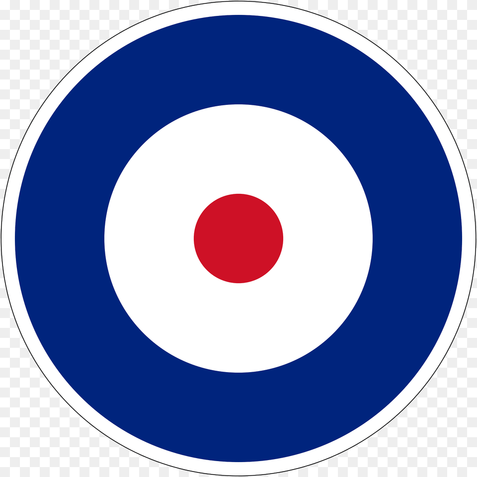 Raf Type A 1 Roundel Clipart, Disk, Logo Png Image