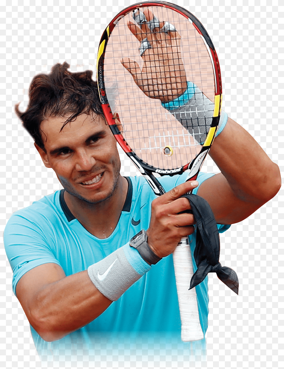 Rafael Nadal Rakieta, Tennis Racket, Tennis, Sport, Racket Png Image