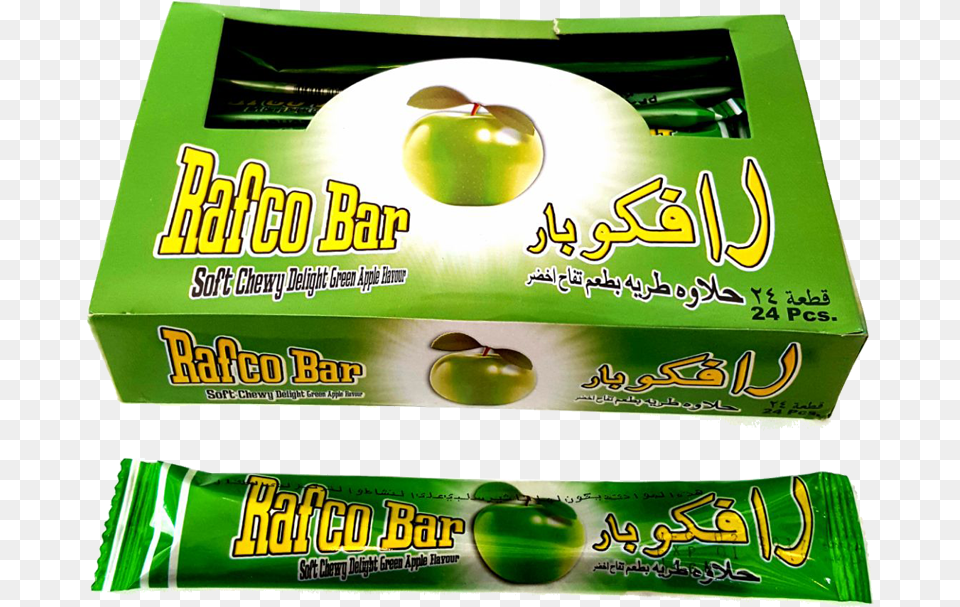 Rafco Chew Candy Green Apple, Food, Fruit, Plant, Produce Png Image