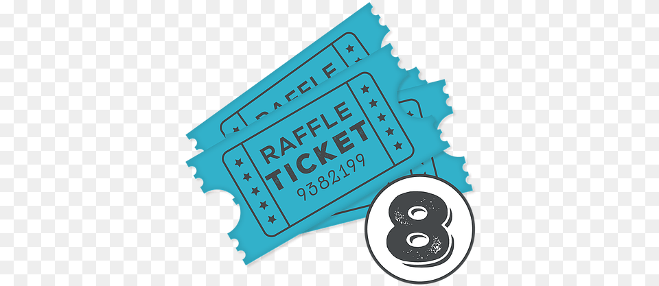 Raffle Ticket 8 Label, Paper, Text, Person Png Image