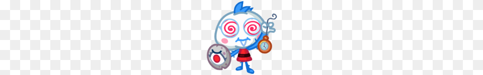 Raffy The Higgledy Hypnotiser Holding Clock, Toy Free Png