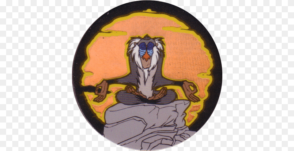 Rafiki Lion King Meditating Rafiki Meditating, Logo, Art Free Png Download