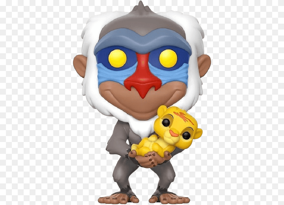 Rafiki With Simba Funko Pop, Baby, Person, Plush, Toy Free Png Download