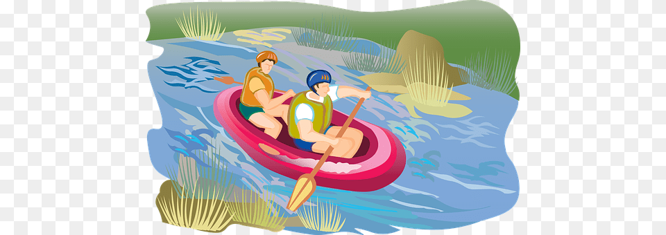 Rafting Person, Boat, Boy, Child Png