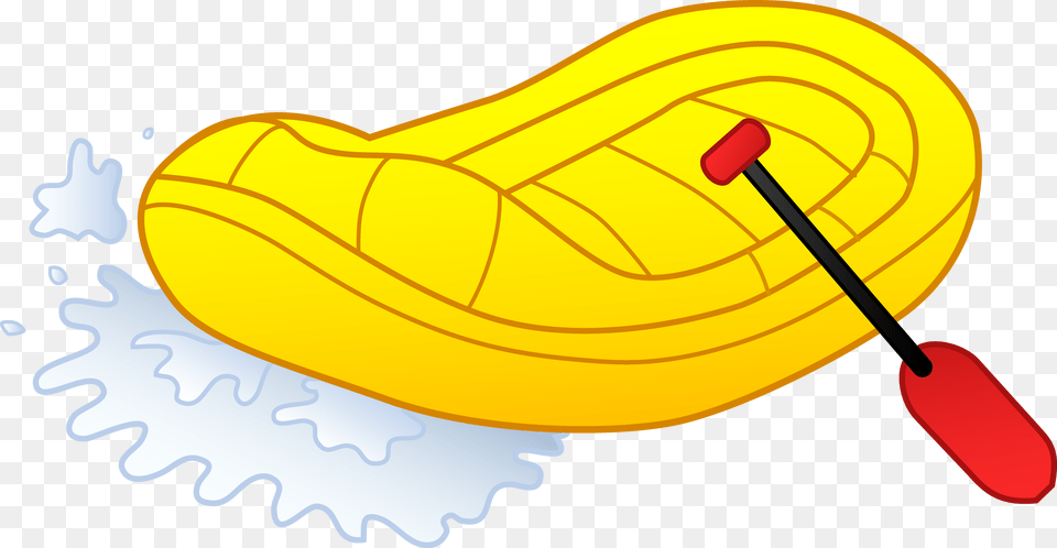 Rafting Pic Transparent Raft Clipart, Oars, Boat, Transportation, Vehicle Png Image