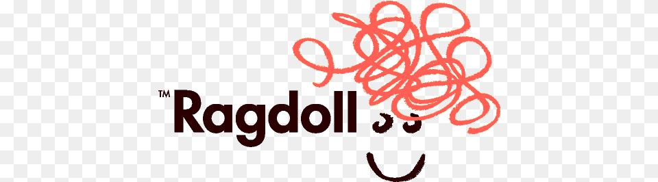 Ragdoll Logo Entertainment Loadcom Ragdoll Productions Logo, Knot, Dynamite, Weapon, Text Png Image