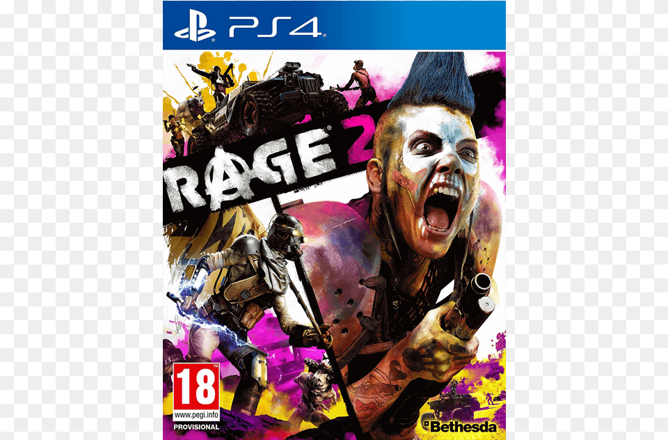 Rage 2, Advertisement, Poster, Adult, Person Free Png