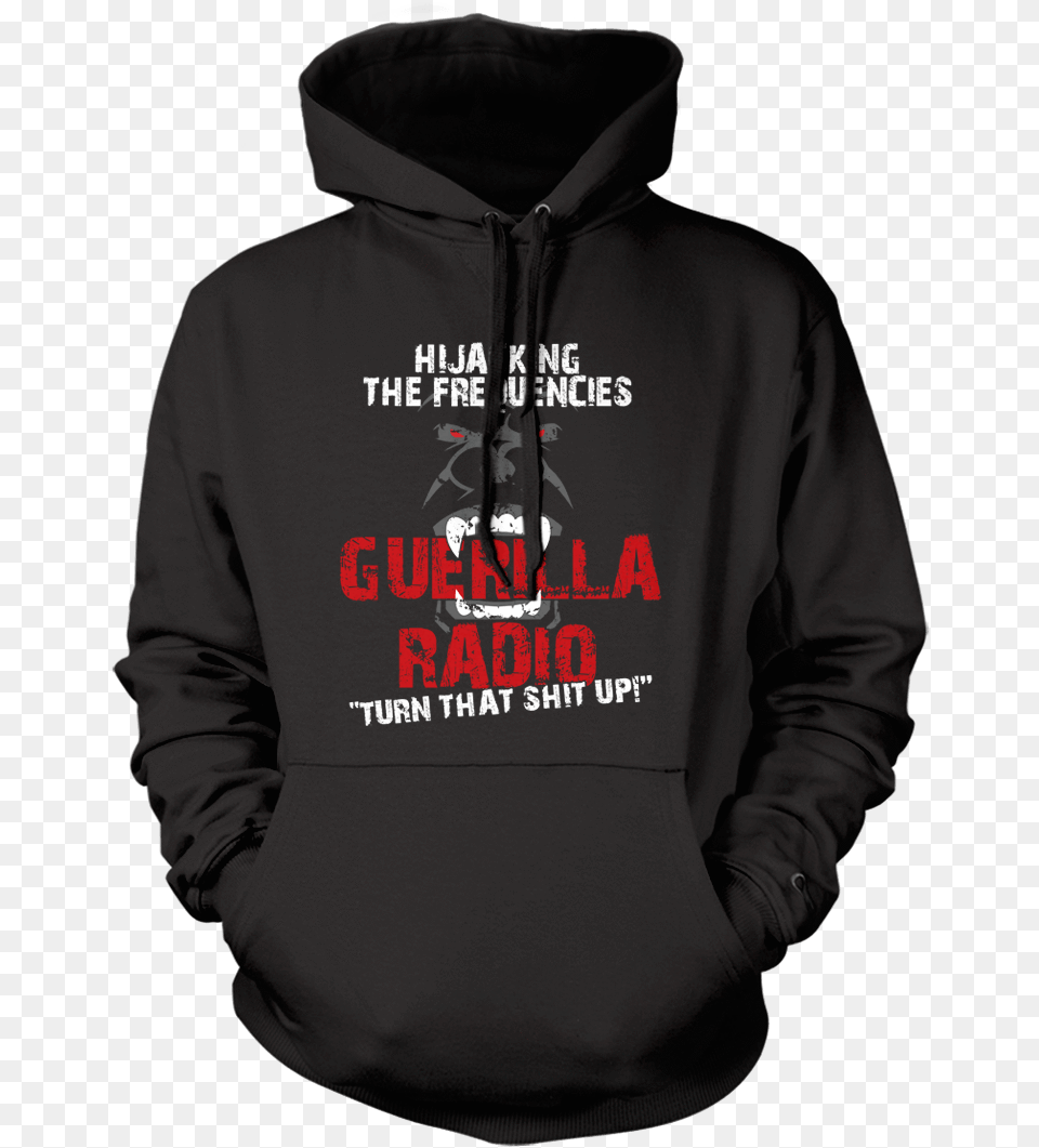 Rage Against The Machine Inspired Ratm Guerilla Radio, Clothing, Hood, Hoodie, Knitwear Png Image