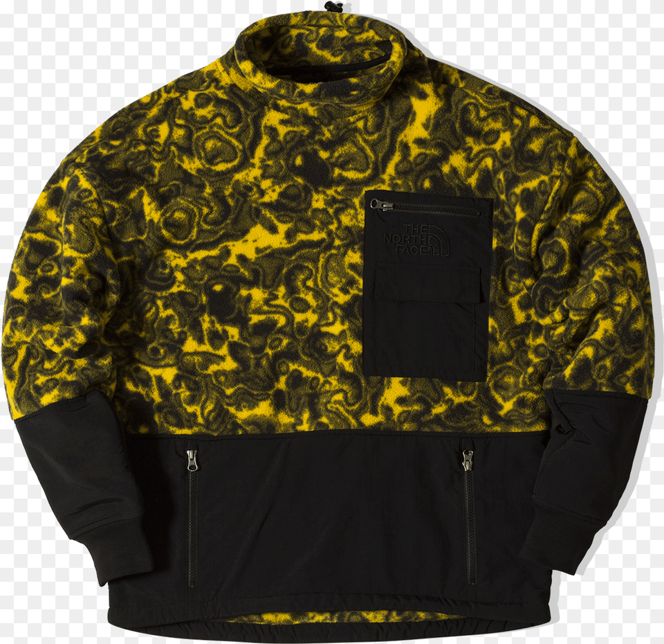 Rage Classic Fleece Po Yellow Sweater, Clothing, Coat, Jacket, Knitwear Png Image