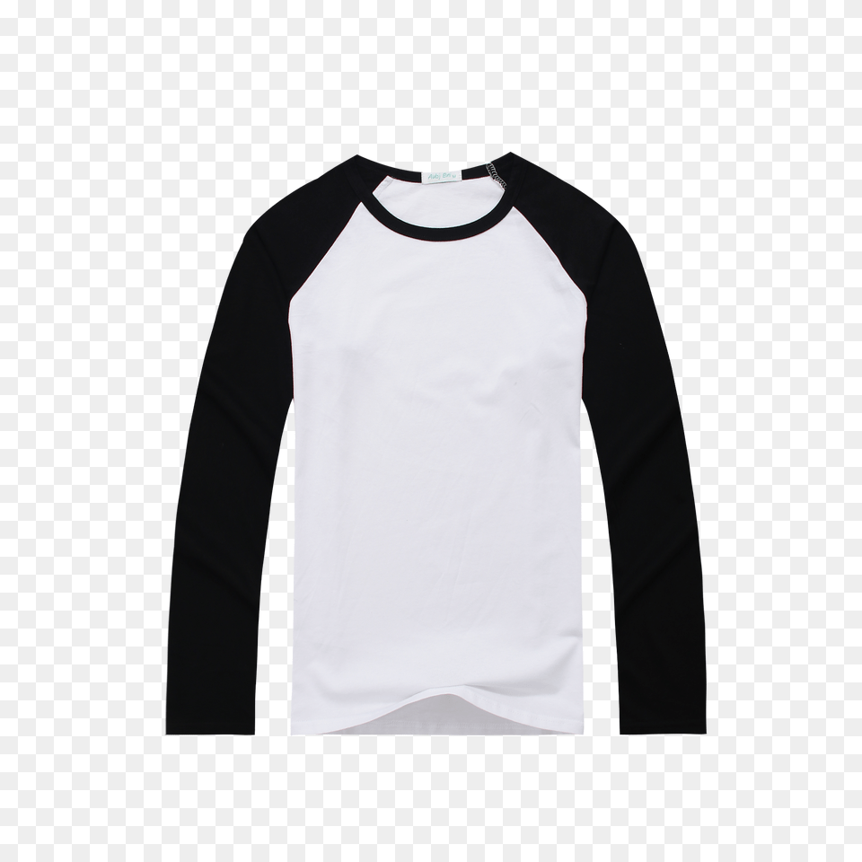 Raglan Long Sleeve Plain T Shirt, Clothing, Long Sleeve, T-shirt, Undershirt Png Image