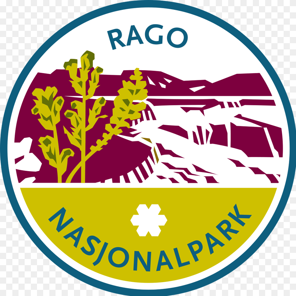 Rago Nasjonalpark, Logo, Plant, Badge, Symbol Free Png Download