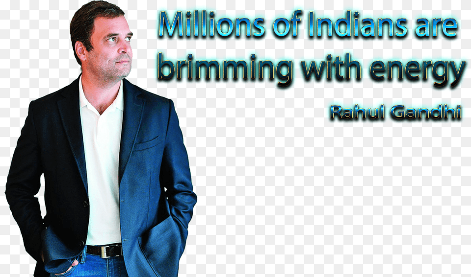 Rahul Gandhi Quotes Clipart Gentleman, Adult, Person, Man, Male Free Png Download