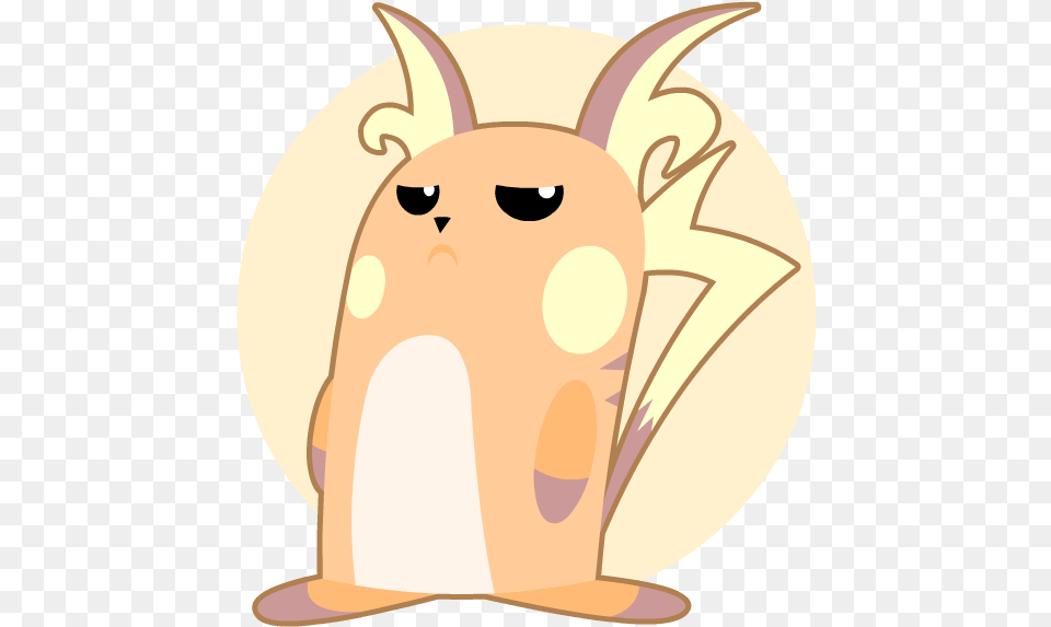 Raichu By Gerkinman Cartoon, Animal, Mammal, Rabbit Free Png Download