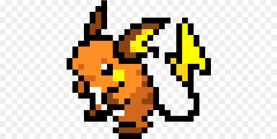 Raichu Pixel Art Pokemon Raichu Free Png Download