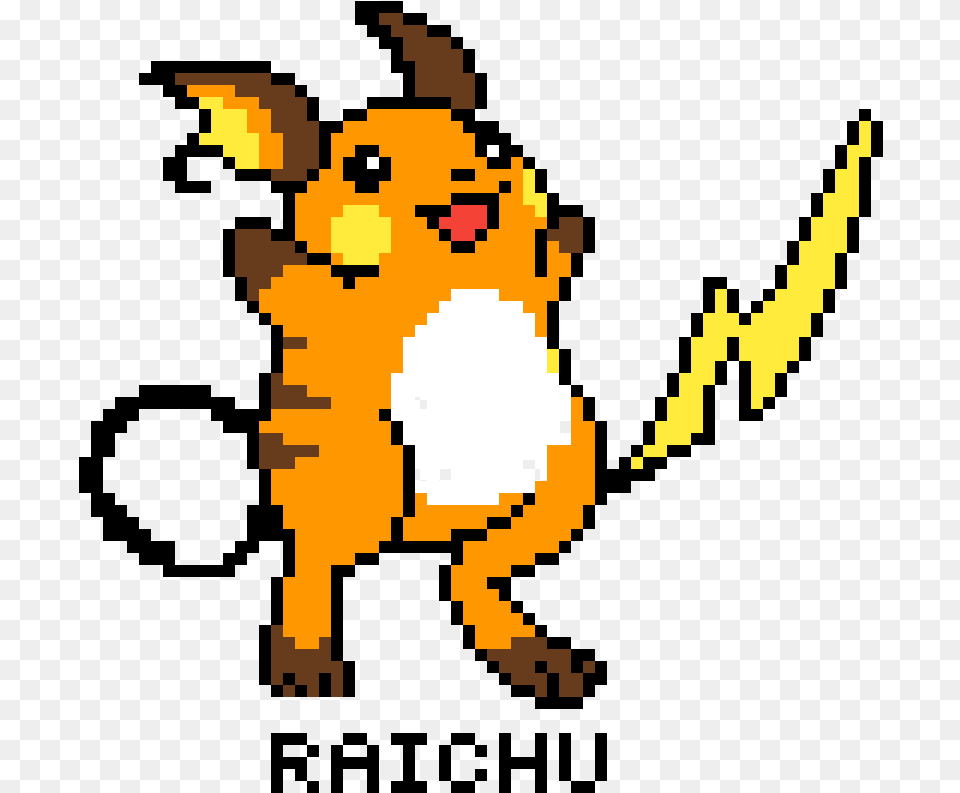 Raichu Pixel Art Raichu Sprite, Person, Animal, Mammal, Face Free Transparent Png