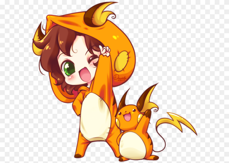 Raichu Raichupokemon Pokemon Pokmon Fanart Mei Pokemon Characters, Cartoon, Face, Head, Person Png Image