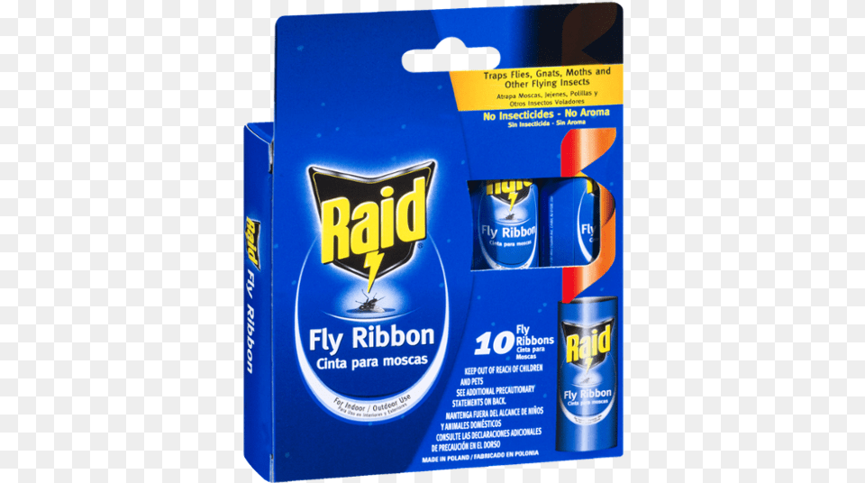 Raid Fly Ribbon, Can, Tin Png